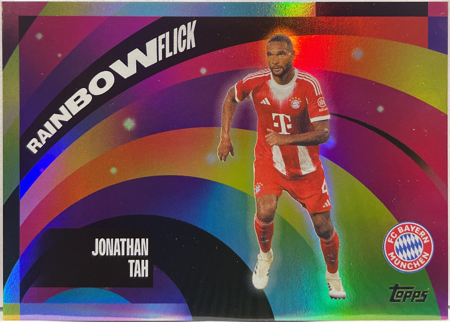 Jonathan Tah Rainbow Flick Topps FC Bayern Munchen Team Set 2025/26