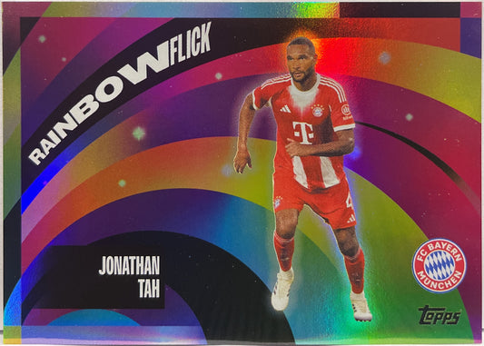 Jonathan Tah Rainbow Flick Topps FC Bayern Munchen Team Set 2025/26
