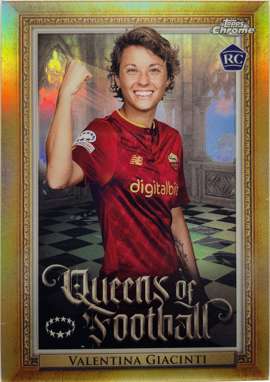 Mancolista-Queens Of Football-Topps Chrome Uefa Women's Champions League 2022/23