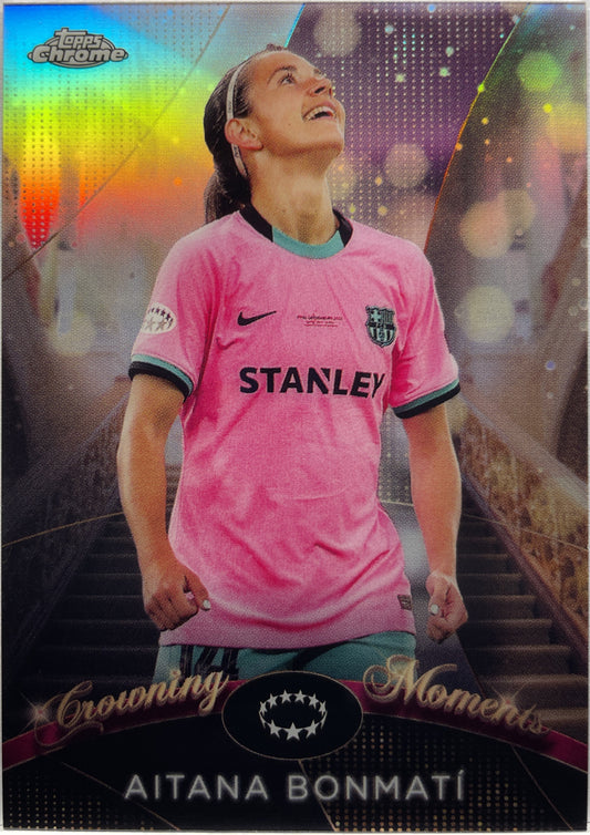 Mancolista-Crowning Moments-Topps Chrome Uefa Women's Champions League 2022/23