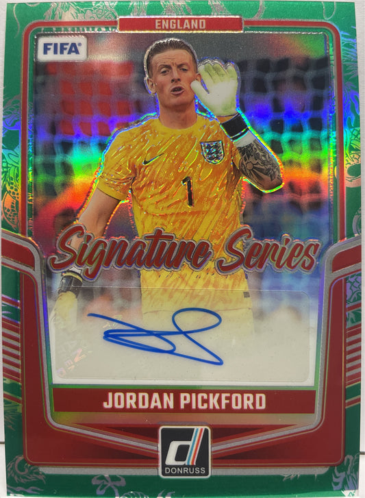 Jordan Pickford 63/99 Autograph Signature Series Donruss Fifa 2024/25