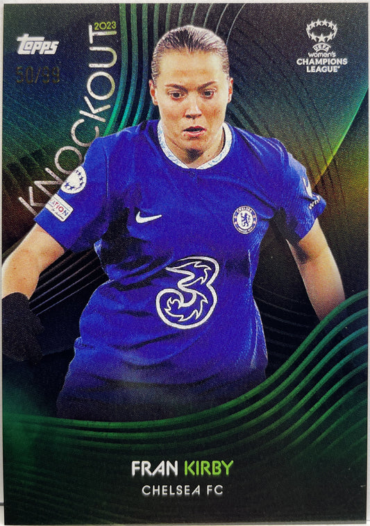 Fran Kirby 50/99 Topps Knockout Women's Champions League 2022/23