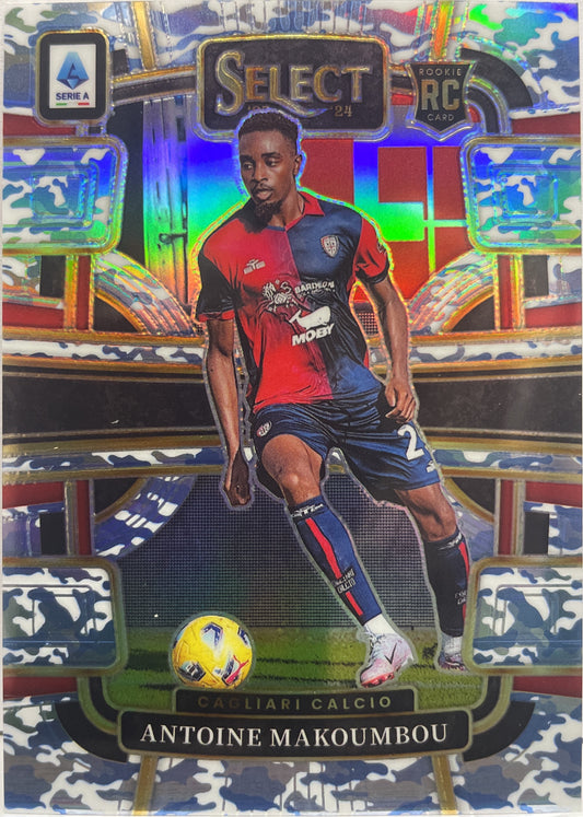 Antoine Makoumbou 3/30 Rookie Terrace Winter Camo Select Serie A 2023/24