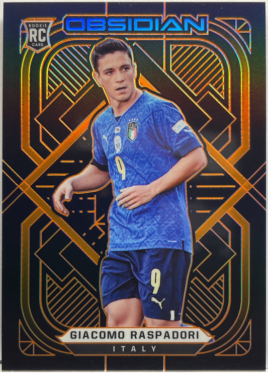 Giacomo Raspadori 22/25 Rookie Orange Obsidian 2021/22