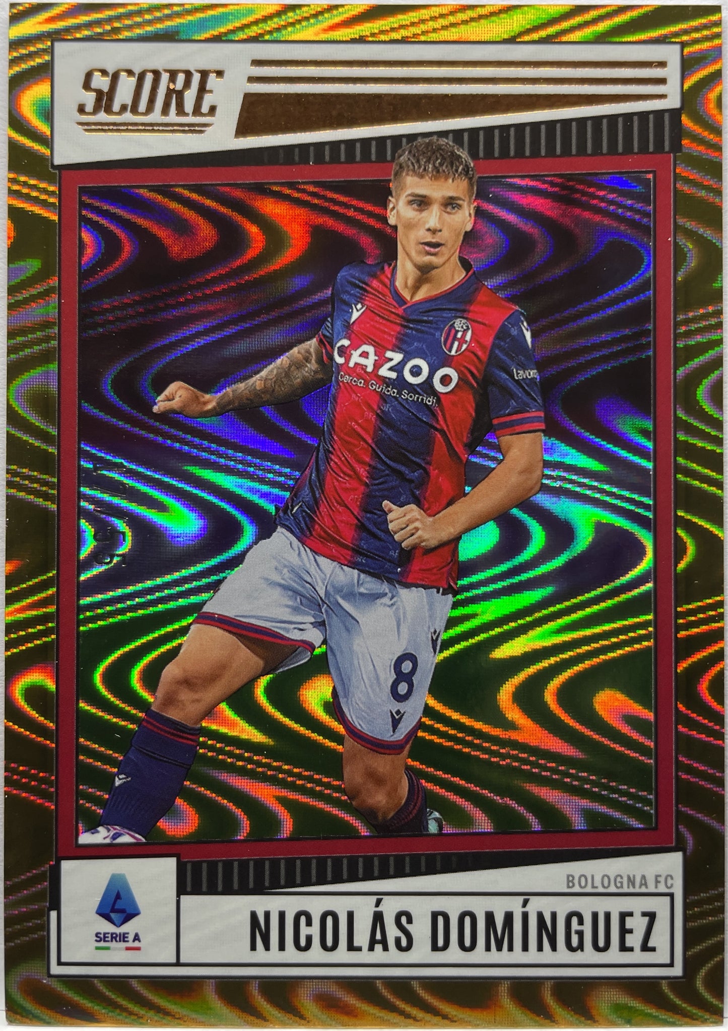 Nicolas Dominguez 17/55 Bronze Swirl Score Serie A 2022/23