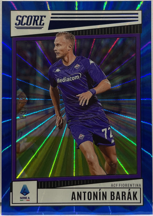 Antonin Barak 21/60 Blue Laser Score Serie A 2022/23