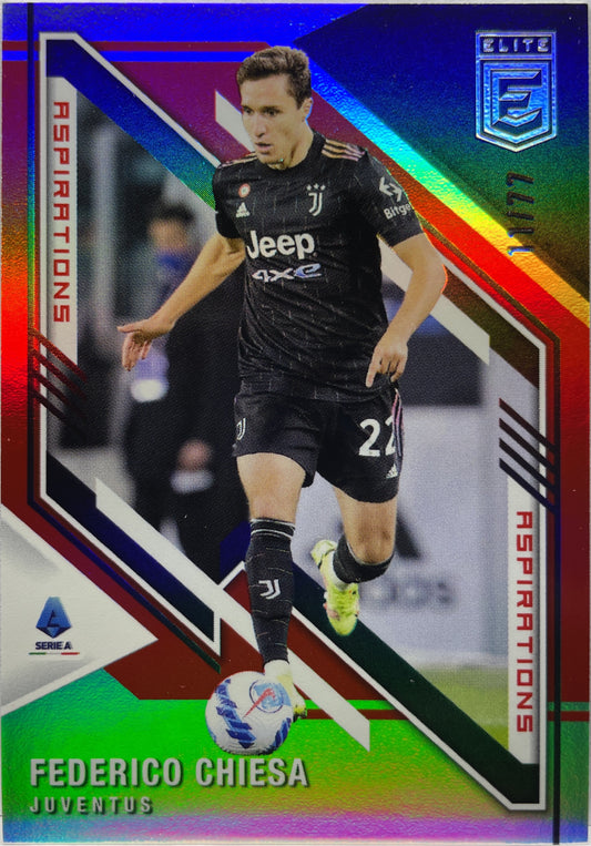 Federico Chiesa 11/77 Aspirations Donruss Elite Serie A 2021/22