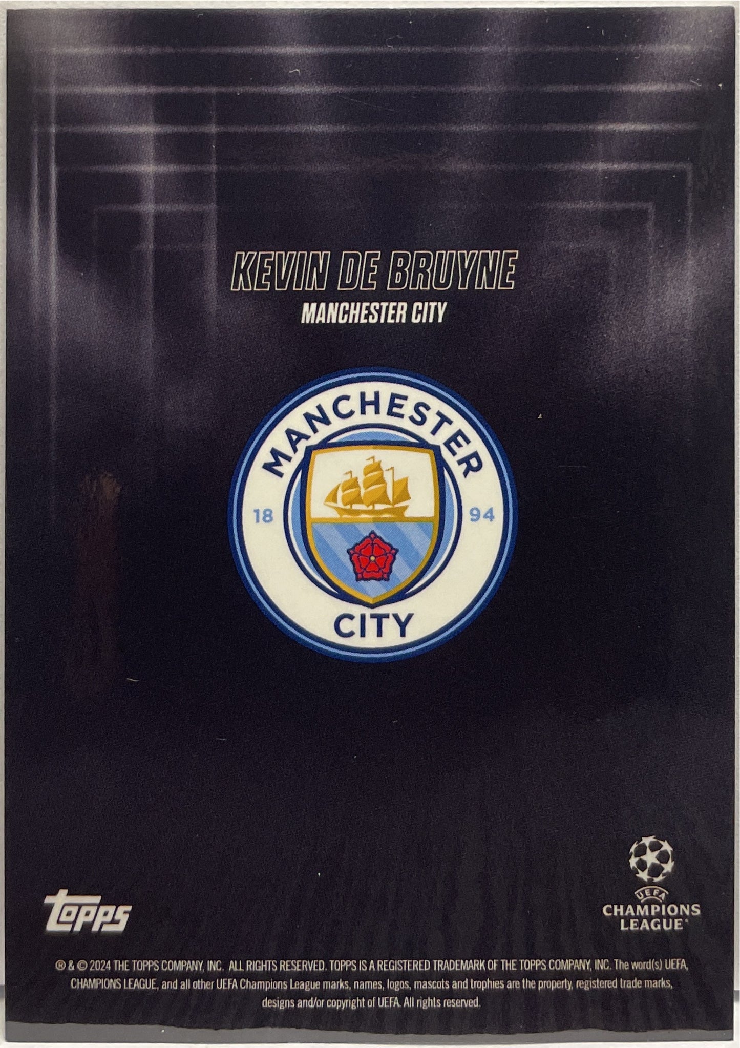 Kevin De Bruyne 91/99 Topps Showtime 2023/24