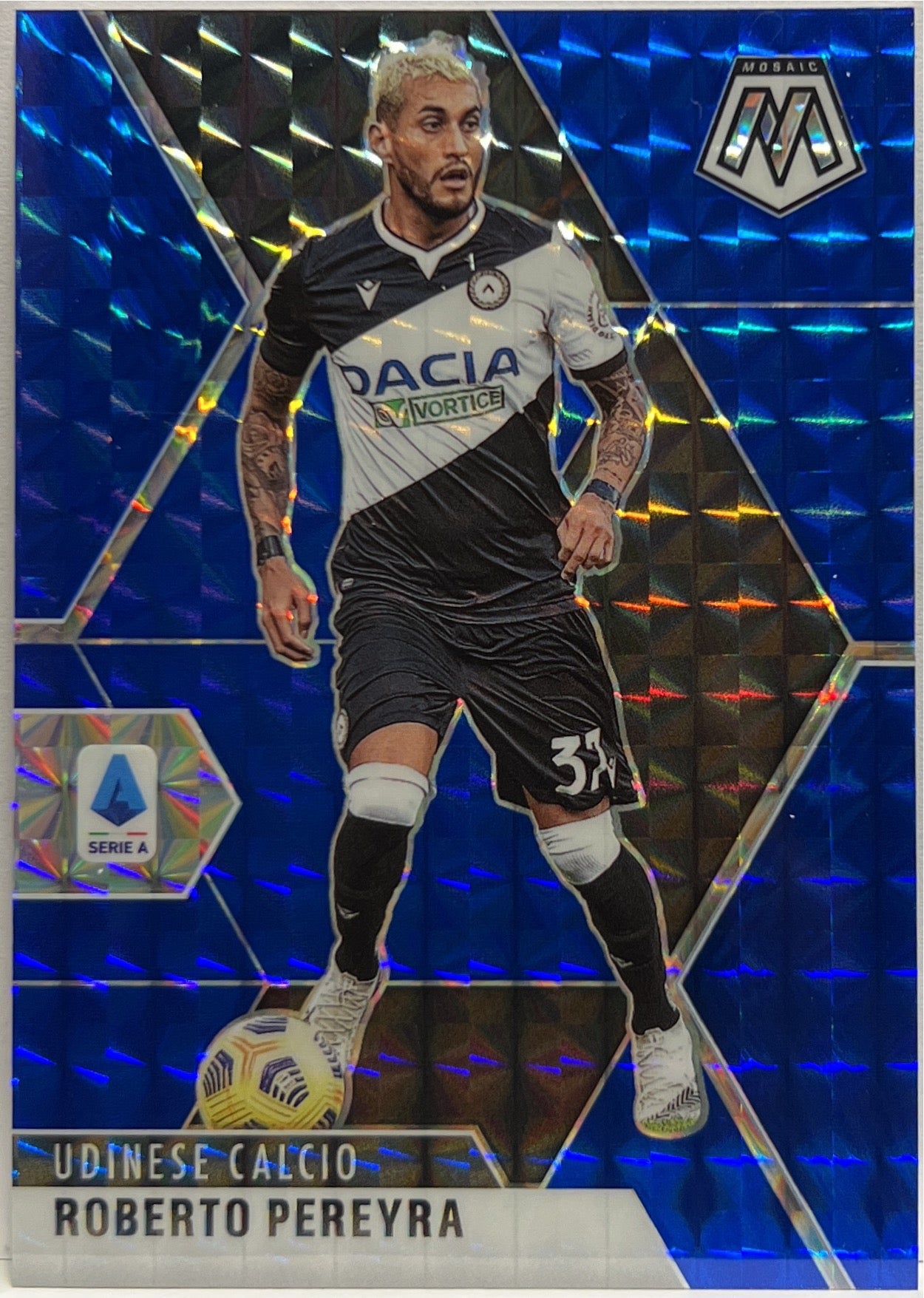 Roberto Pereyra 84/99 Blue Mosaic Serie A 2020/21