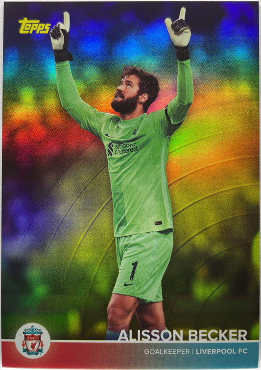 Alisson Becker 20/50 Team Set Liverpool 2021/22