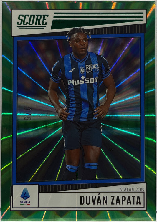 Duvan Zapata 3/5 Green Laser Score Serie A 2022/23