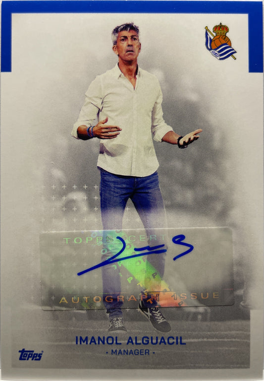 Imanol Alguacil Autograph Team Set Real Sociedad 2022/23