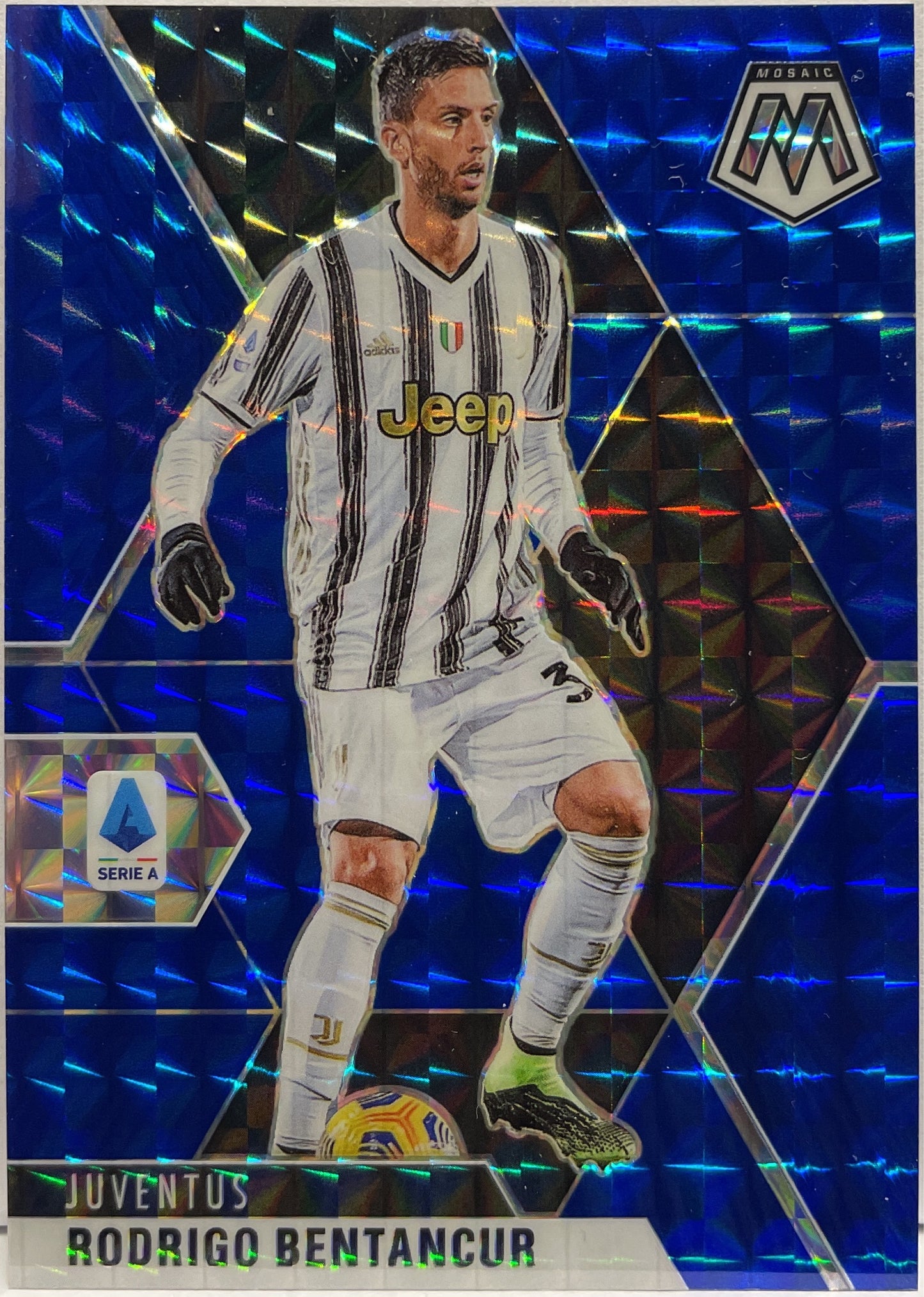 Rodrigo De Paul 26/99 Blue Mosaic Serie A 2020/21