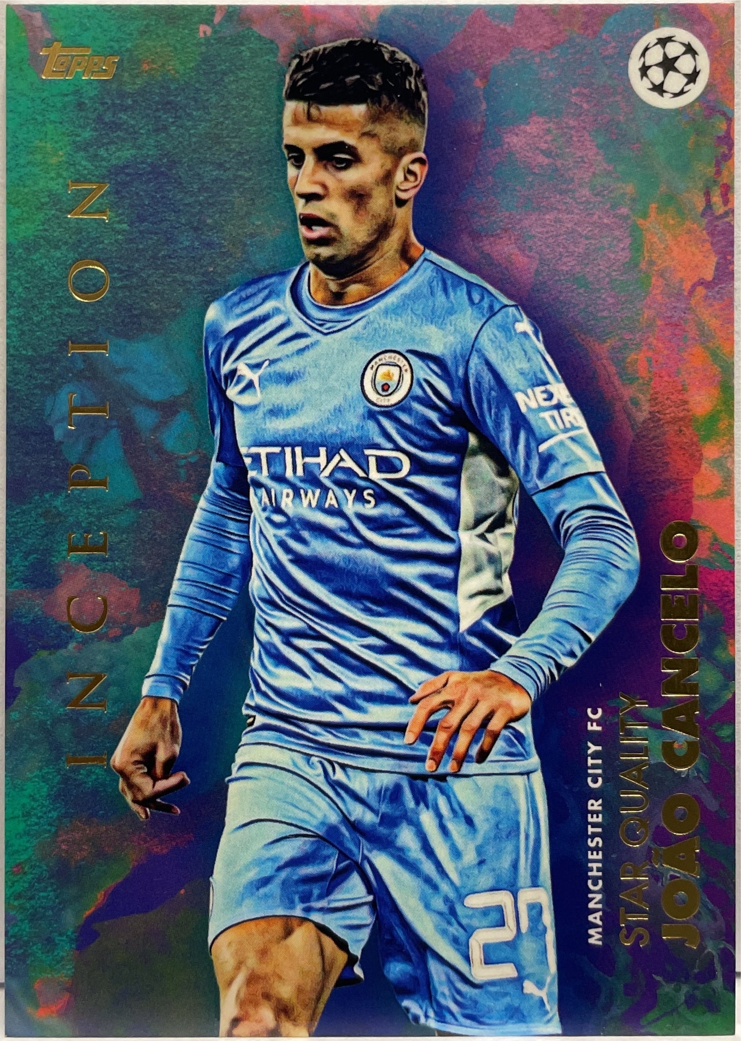 Joao Cancelo Star Quality Topps Inception 2021/22