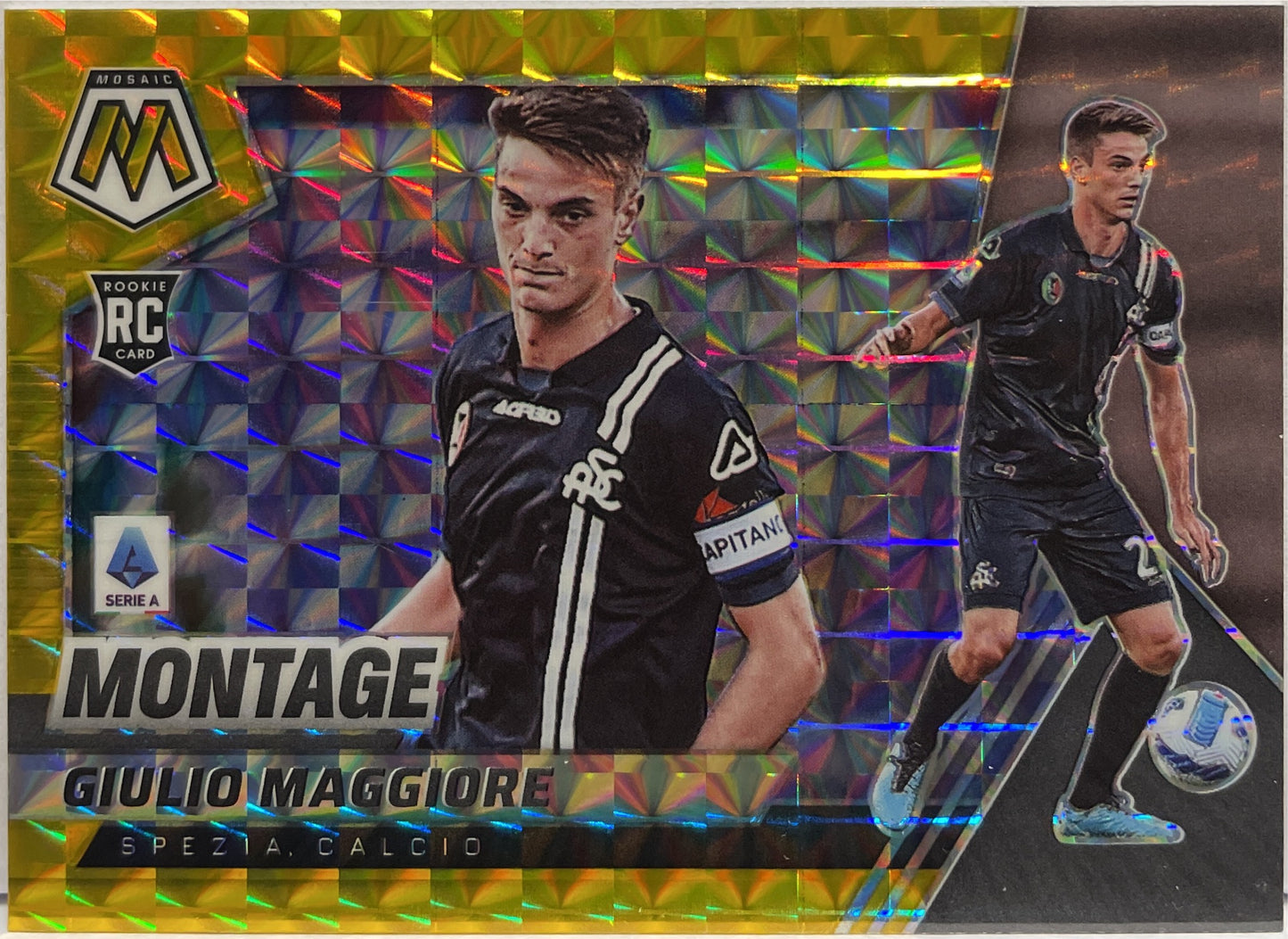 Giulio Maggiore 7/10 Montage Gold Mosaic Serie A 2021/22