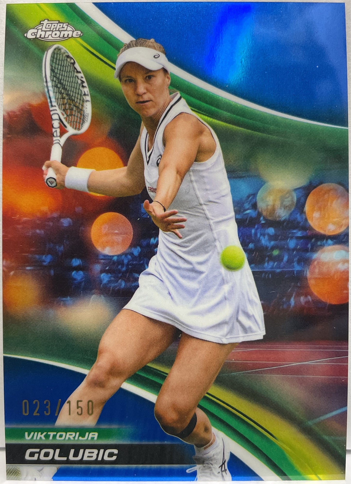 Viktorija Golubic 23/150 Blue Topps Chrome Tennis 2025