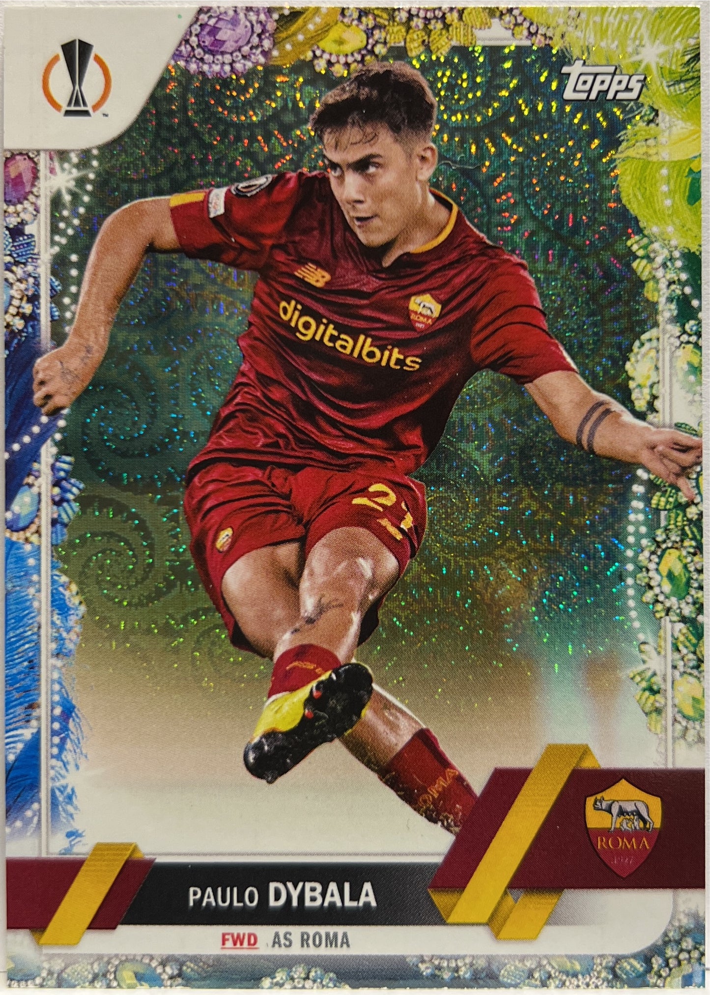 Paulo Dybala 41/75 Topps UCC Carnival 2022/23