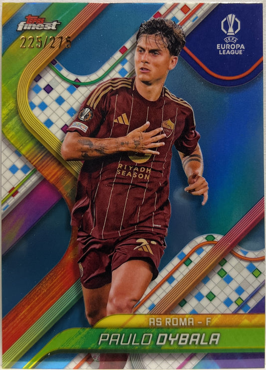 Paulo Dybala 225/275 Sky Blue Topps Finest UCC 2024/25