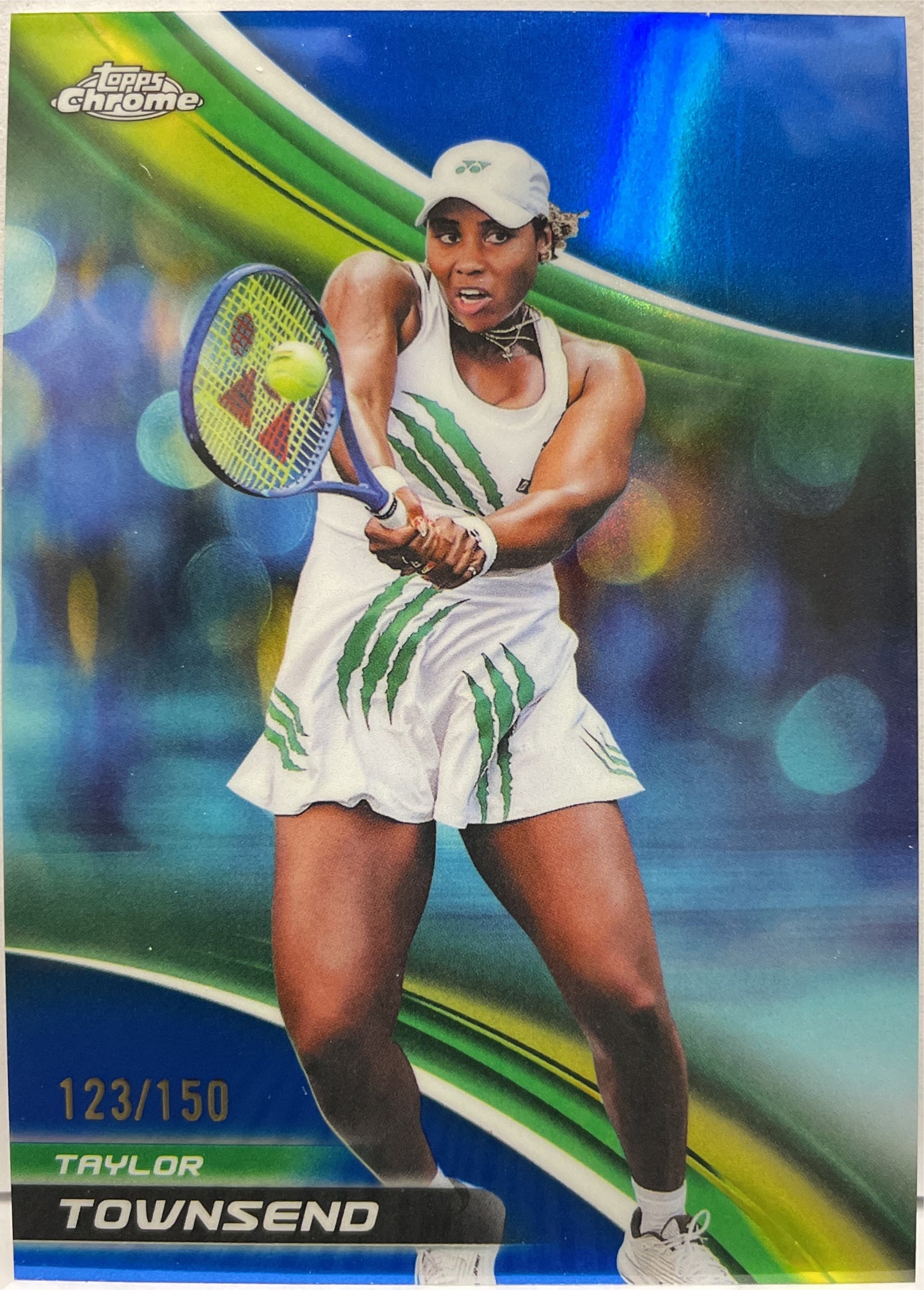 Taylor Townsend 123/150 Blue Topps Chrome Tennis 2025