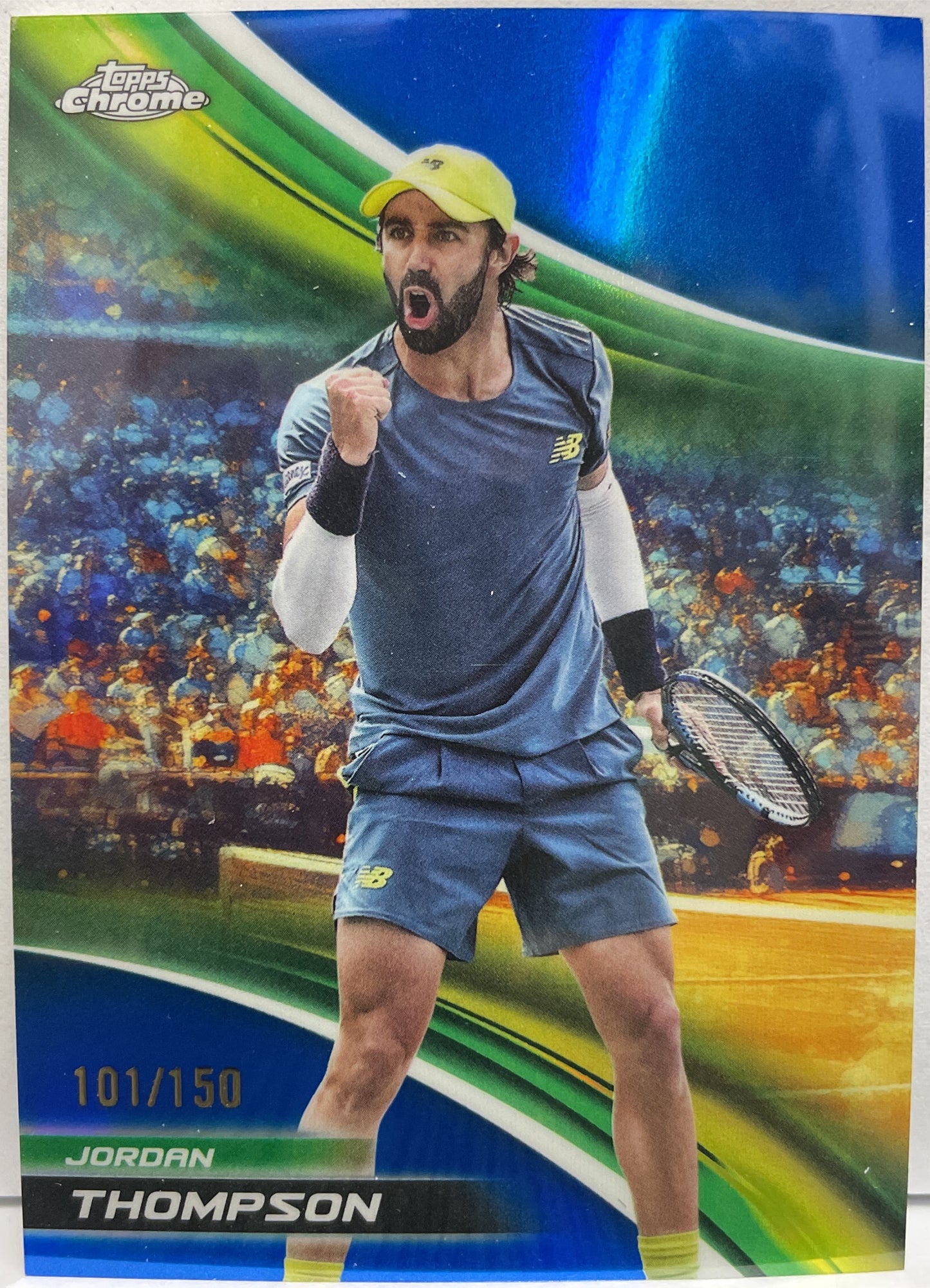 Jordan Thompson 101/150 Blue Topps Chrome Tennis 2025