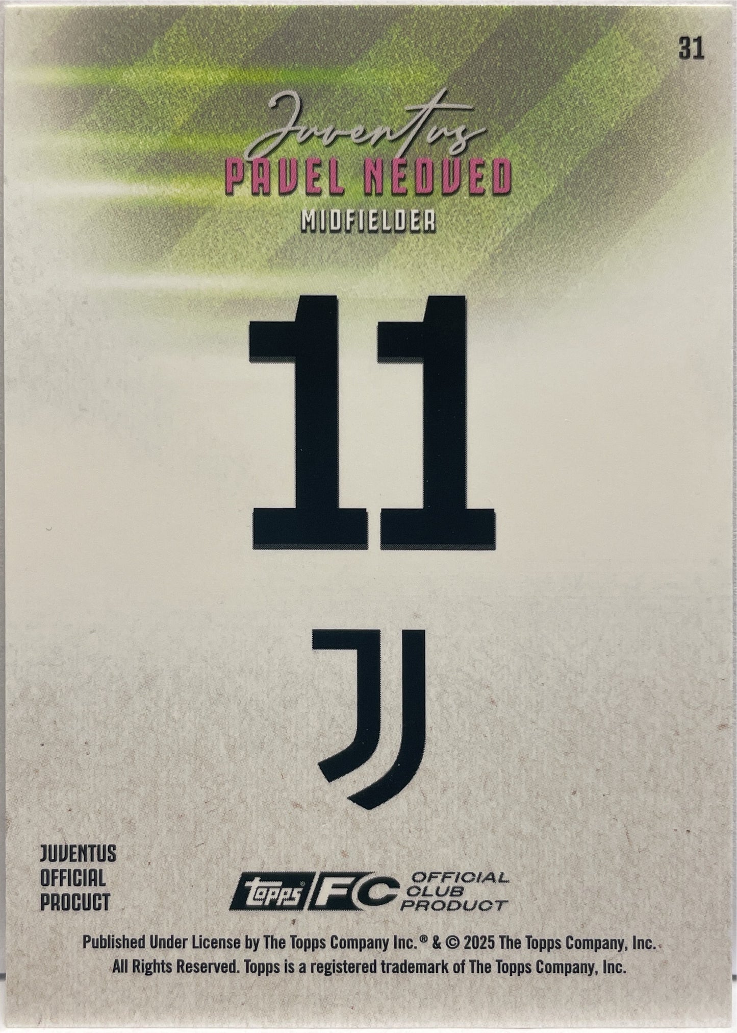 Mancolista-Pitch Pursuits-Topps Juventus Team Set 2025/26
