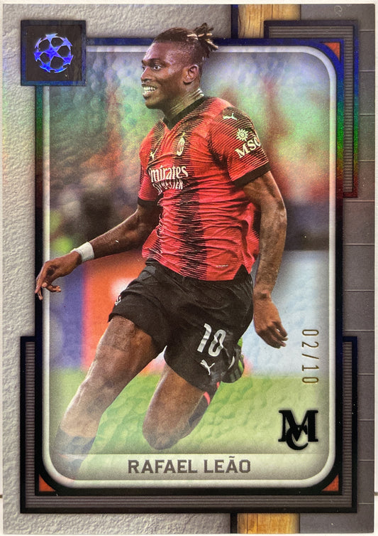Rafael Leao 2/10 Black Diamond Topps Museum 2023/24