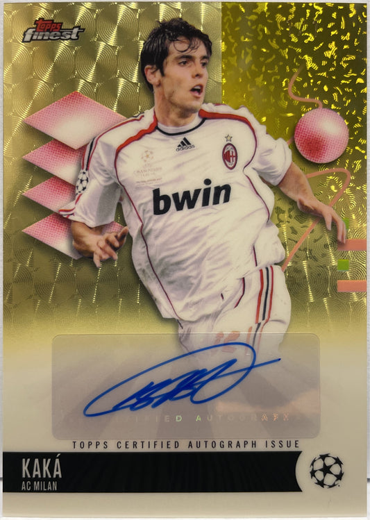 Kaka 1/1 Autograph Superfractor Topps Finest UCC 2025/26