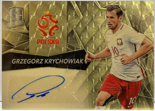 Grzegorz Krychowiak 1/1 Autograph Panini Spectra 2016/17