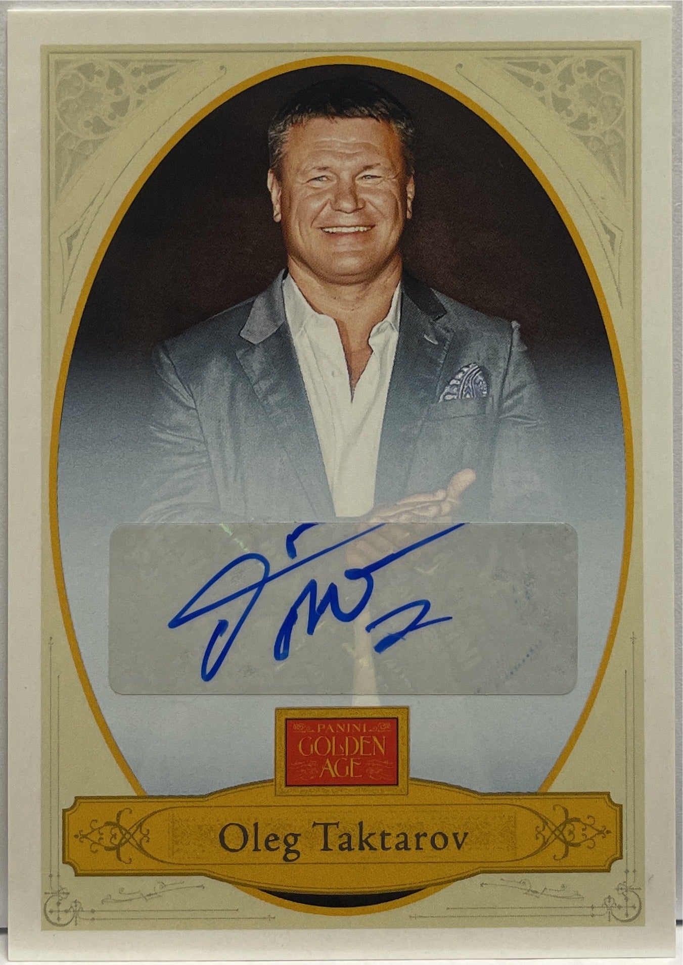 Oleg Taktarov Autograph Panini Combat Anthology 2025