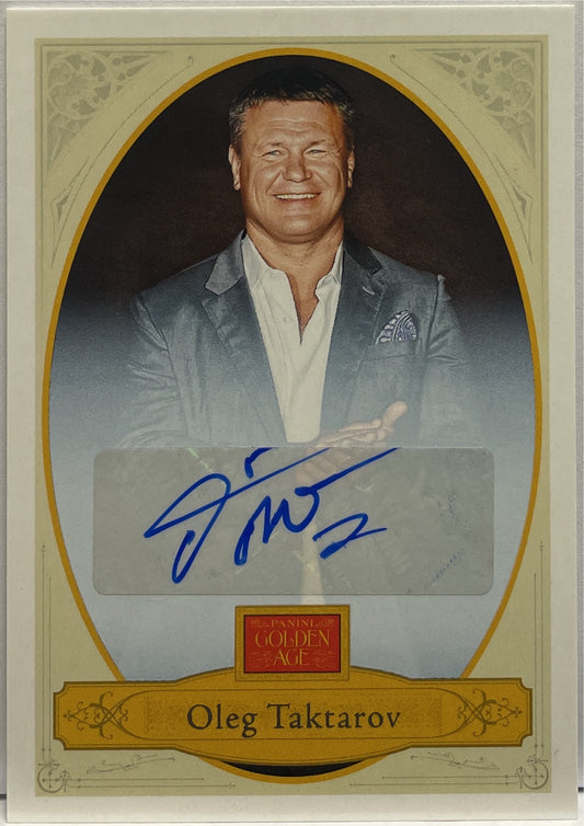 Oleg Taktarov Autograph Panini Combat Anthology 2025