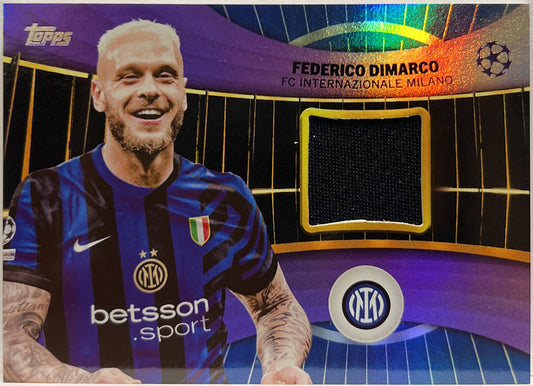 Federico DiMarco 116/199 Patch Purple Topps UCC 2024/25