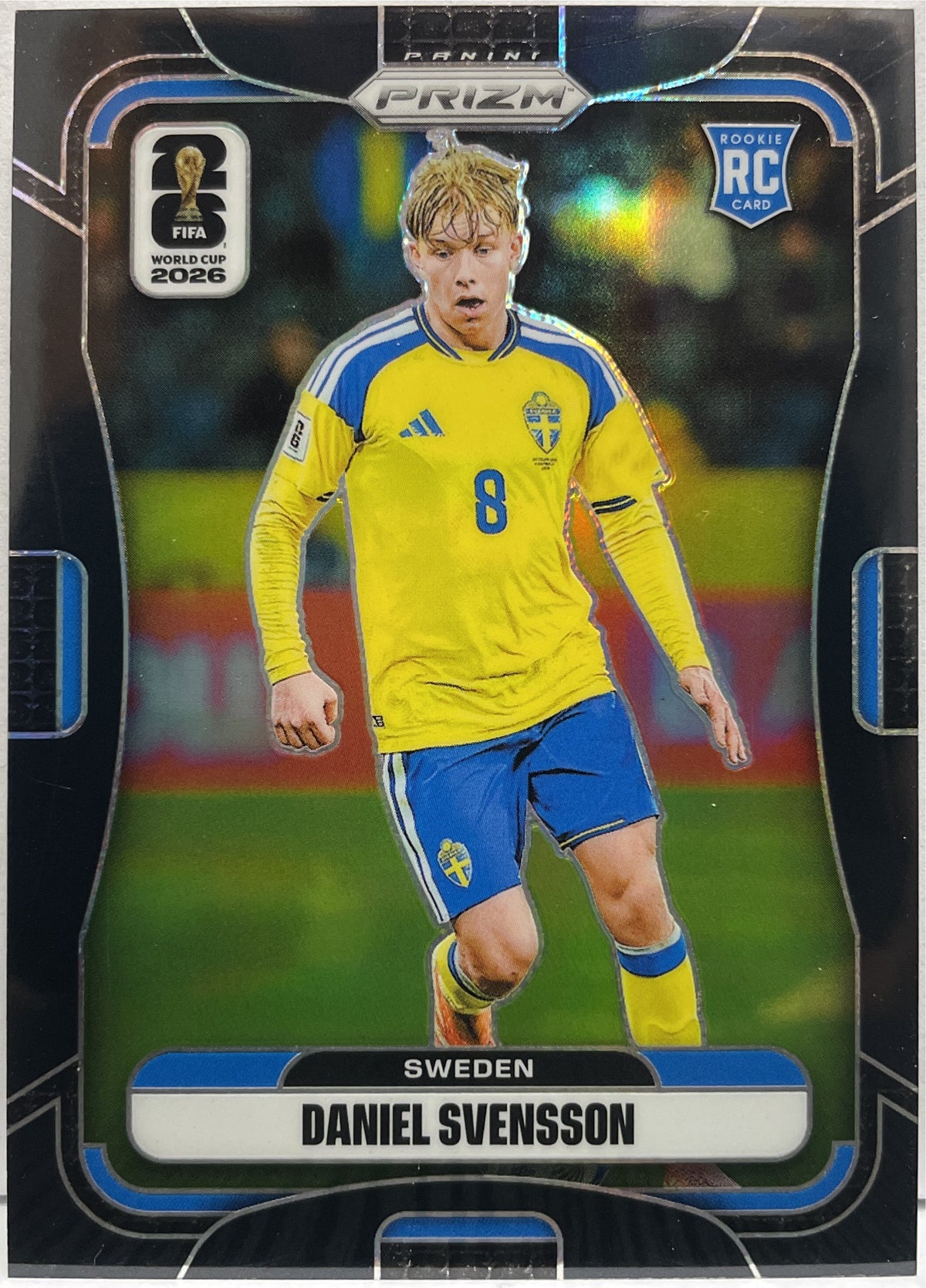 Daniel Svensson 1/1 Rookie Black Panini Prizm Fifa World Cup 2026