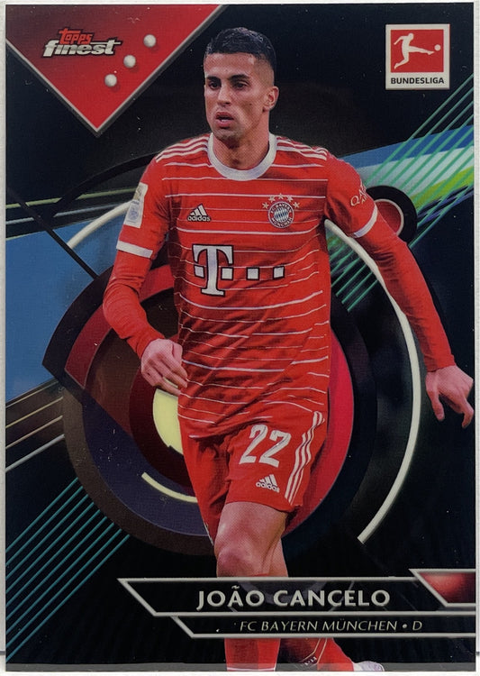 Joao Cancelo 25/199 Black Topps Finest Bundesliga 2022/23