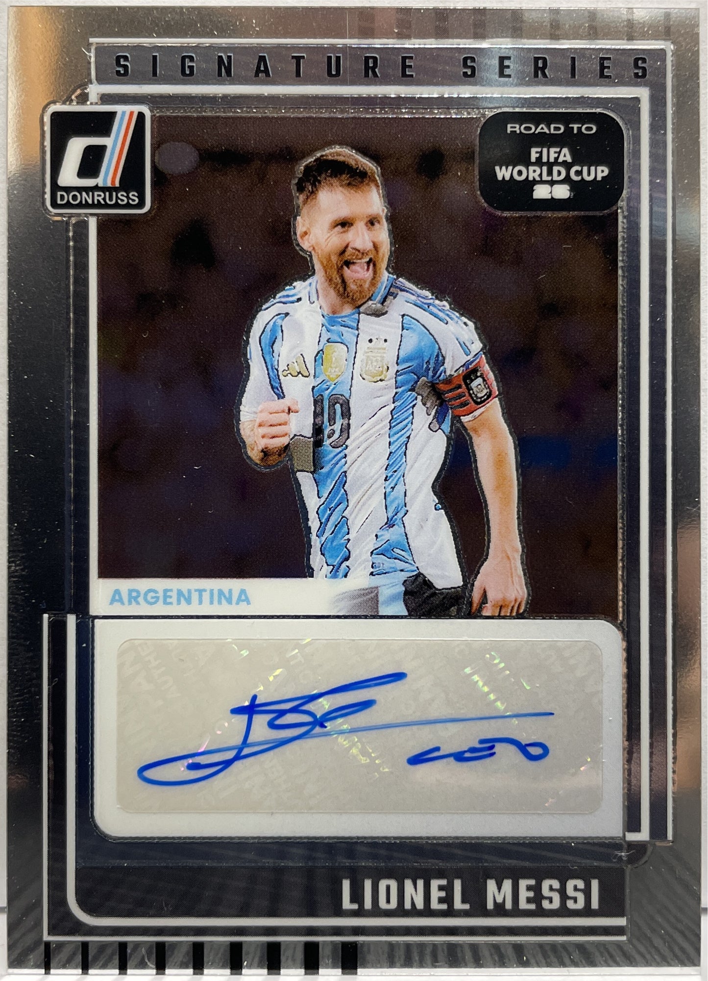Lionel Messi Autograph Signature Series Panini Donruss Road To Fifa World Cup 2025/26
