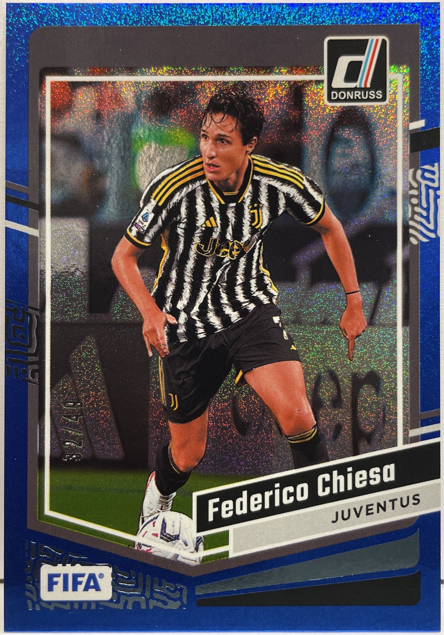 Federico Chiesa 32/49 Blue Donruss Fifa 2023/24
