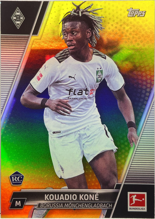 Koaudio Kone 27/50 Rookie Gold Foilboard Topps Bundesliga 2021/22