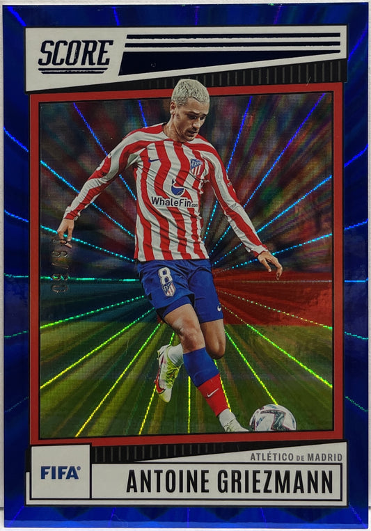 Antoine Griezmann 6/50 Blue Laser Panini Score Fifa 2023/24