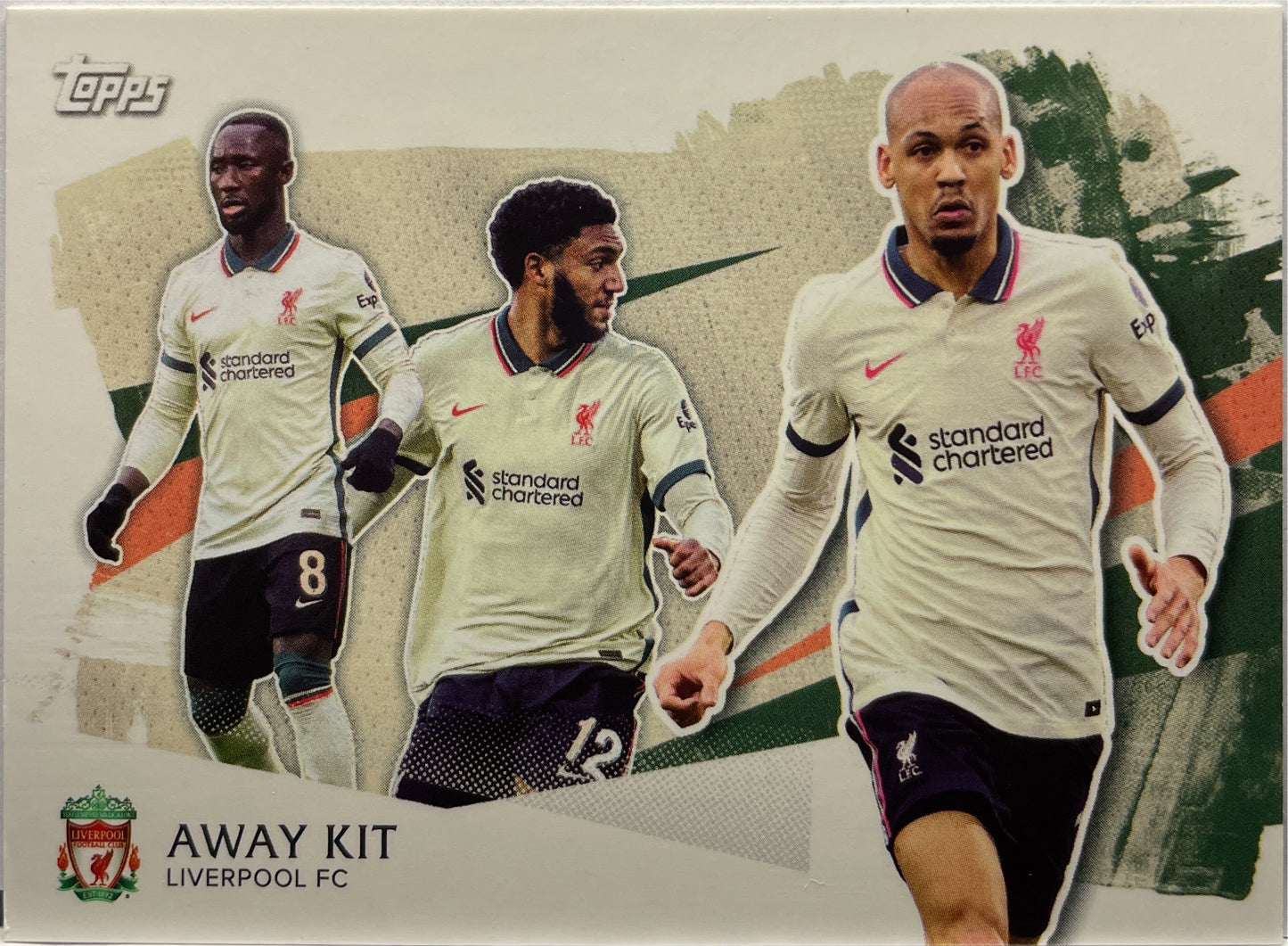 Mancolista-Set Base & Inserti-Topps Team Set Liverpool 2021/22