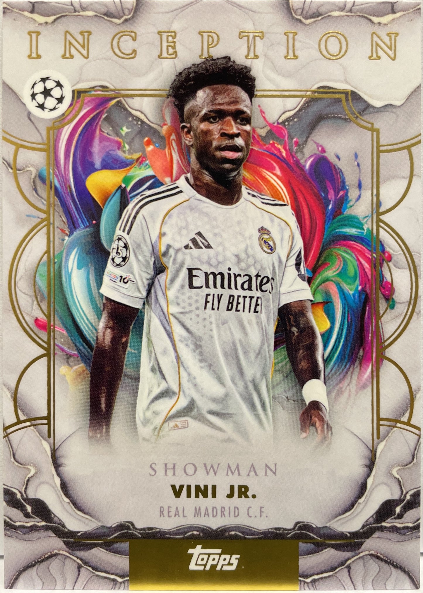 Vini Jr Topps Showman Inception 2025/26