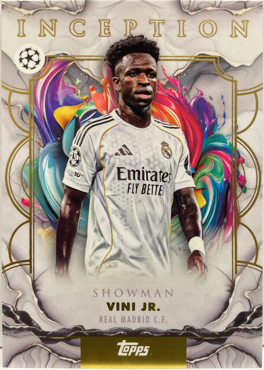 Vini Jr Topps Showman Inception 2025/26