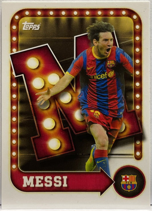Lionel Messi Delantero Topps Tin FC Barcelona 2024/25