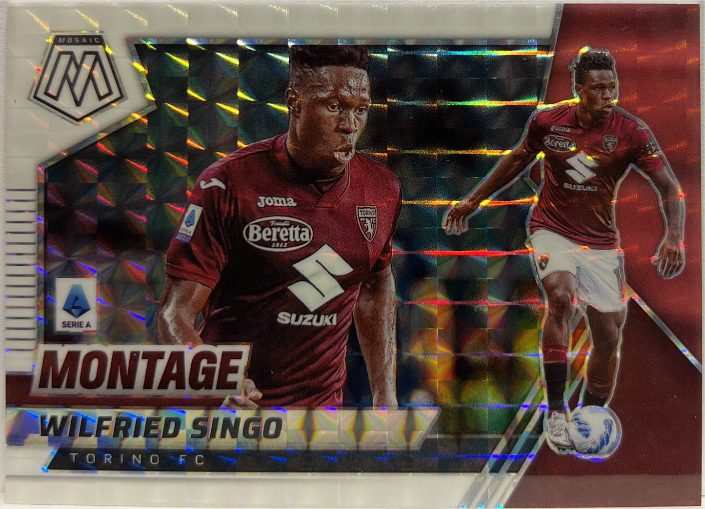 Wilfred Singo 5/25 Montage White Mosaic Serie A 2021/22