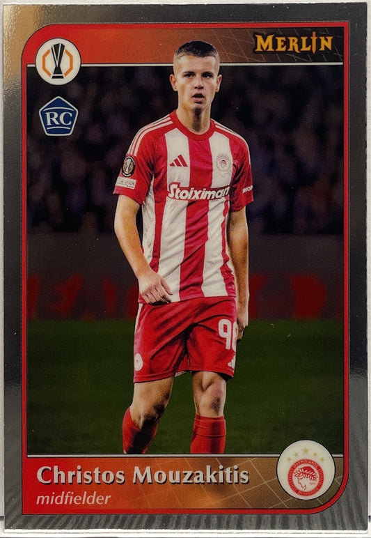 Christos Mouzakitis Rookie Topps Merlin UCC 2024/25