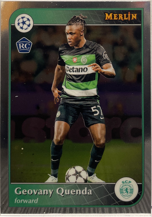 Geovany Quenda Rookie Topps Merlin UCC 2024/25