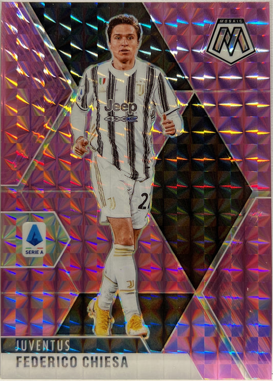 Federico Chiesa 48/49 Purple Mosaic Serie A 2020/21