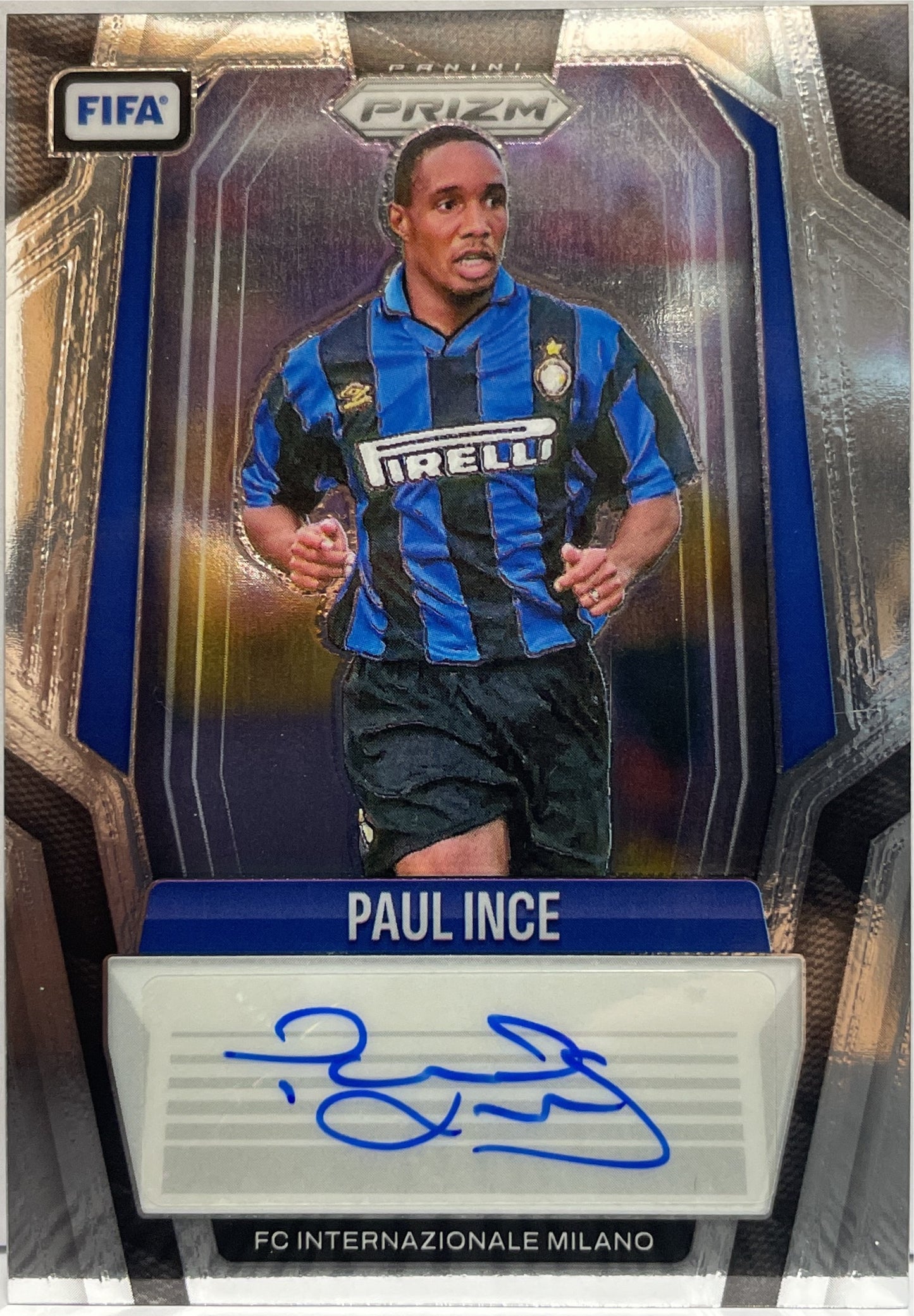 Paul Ince Autograph Panini Prizm Fifa 2025/26