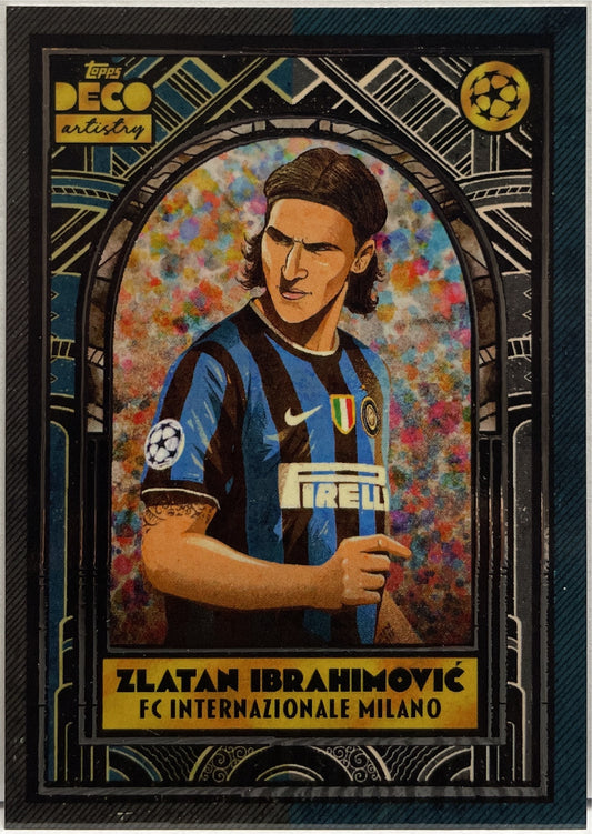 Zlatan Ibrahimovic Artistry Topps Deco 2024/25