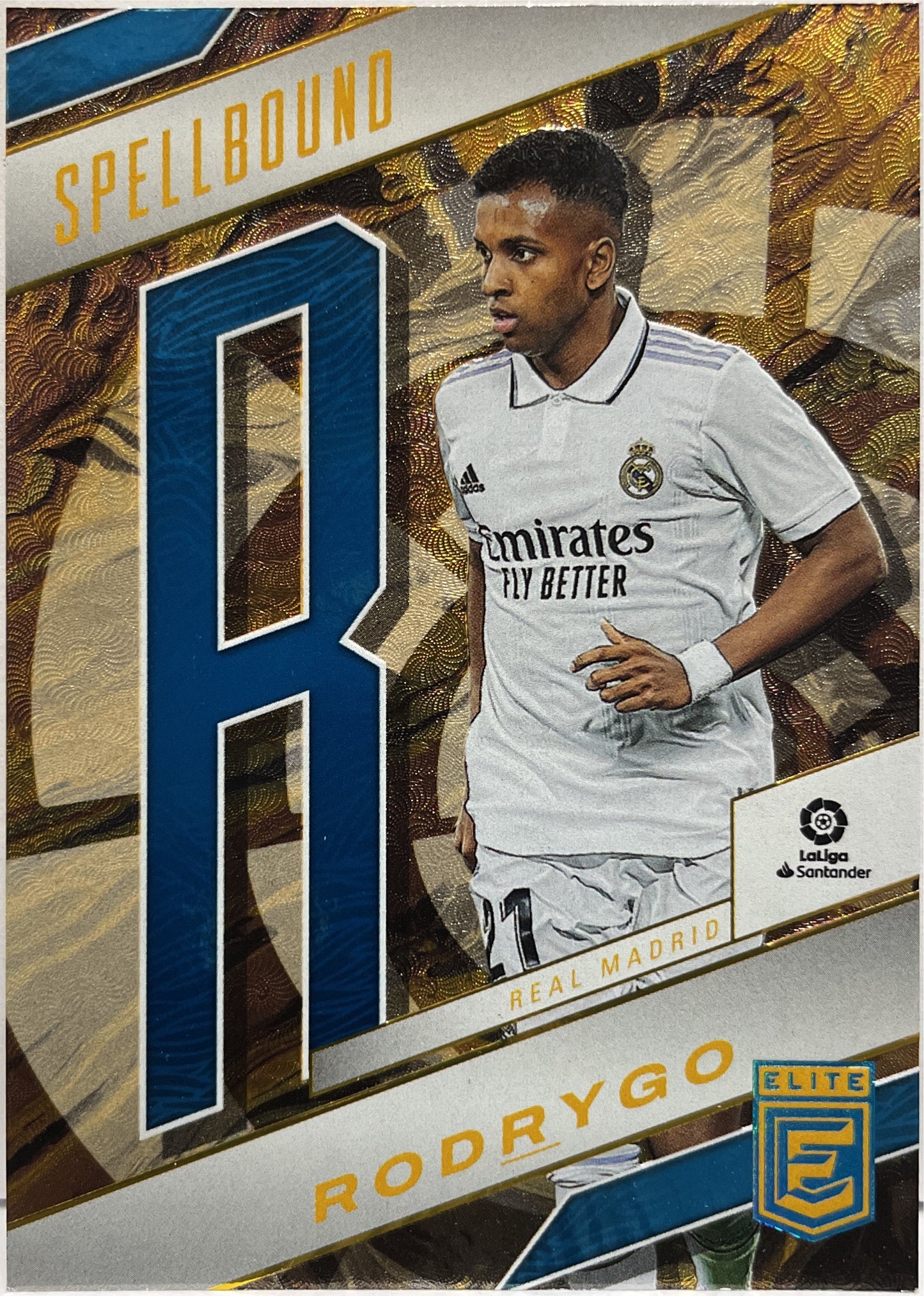 Rodrygo 1/1 Spellbound Panini Donruss Elite La Liga 2022/23