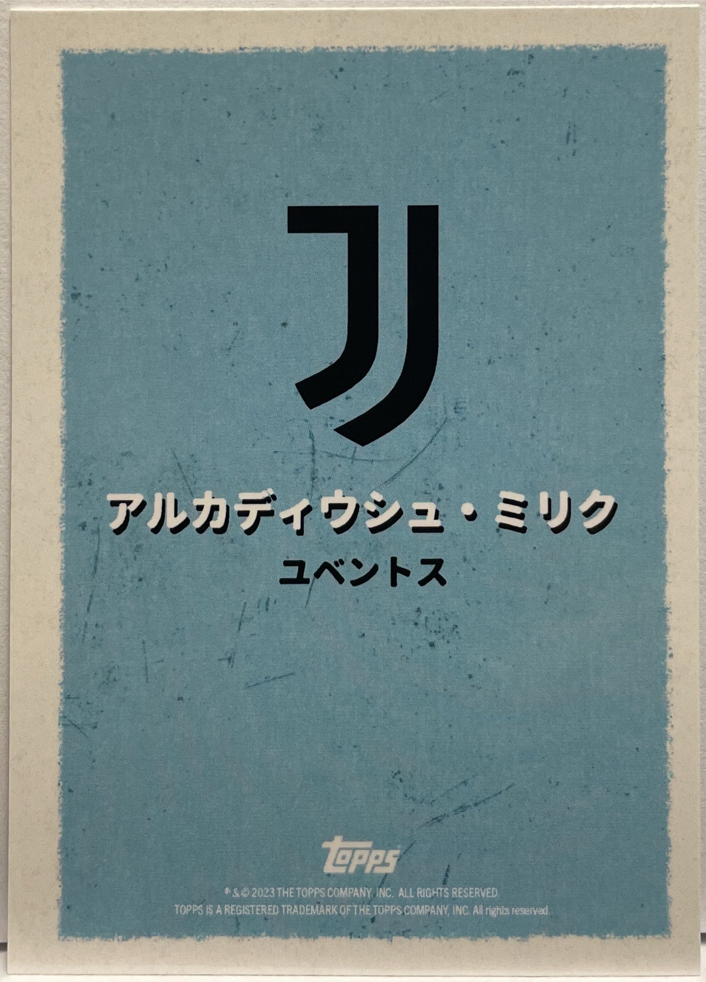 Arkadiusz Milik Juventus Set Topps Anime Japan 2023