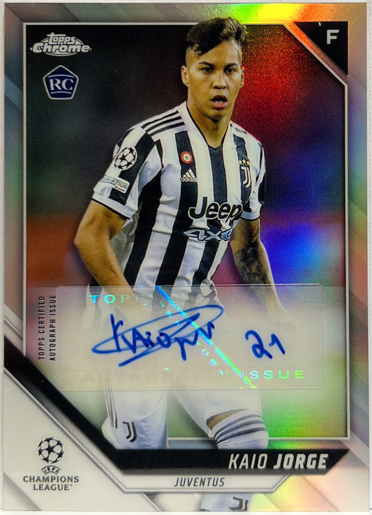 Kaio Jorge Rookie Autograph Merlin Chrome 2021/22
